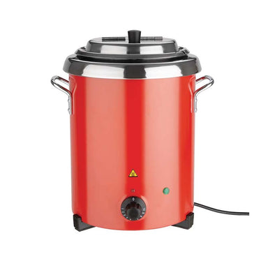 Apuro GH227-A Red Soup Kettle 5.7Ltr