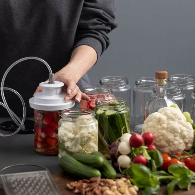 Lava V.100 Premium X Vacuum Sealer Jar Seal