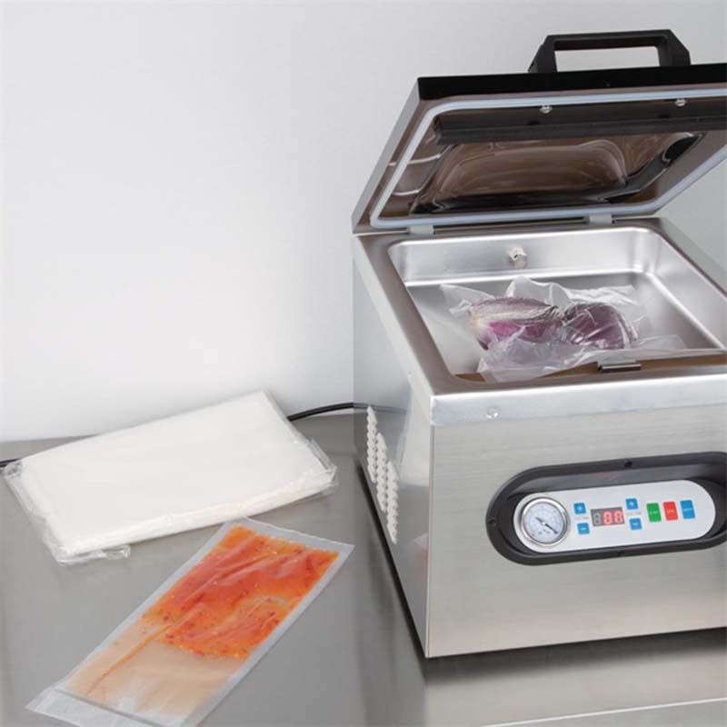 Vogue Dual Texture Vacuum Sealer Bags 200 x 300mm with Chamber