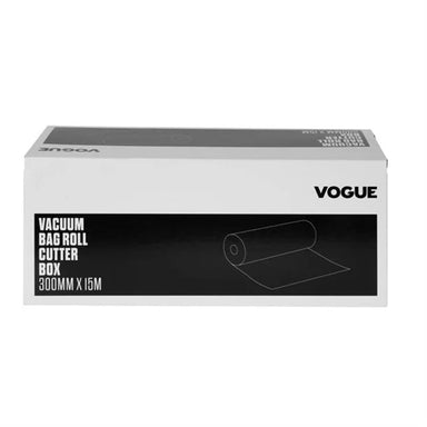 Vogue Dual Texture Vacuum Sealer Bags Cutter Box 300mm x 15m Front View