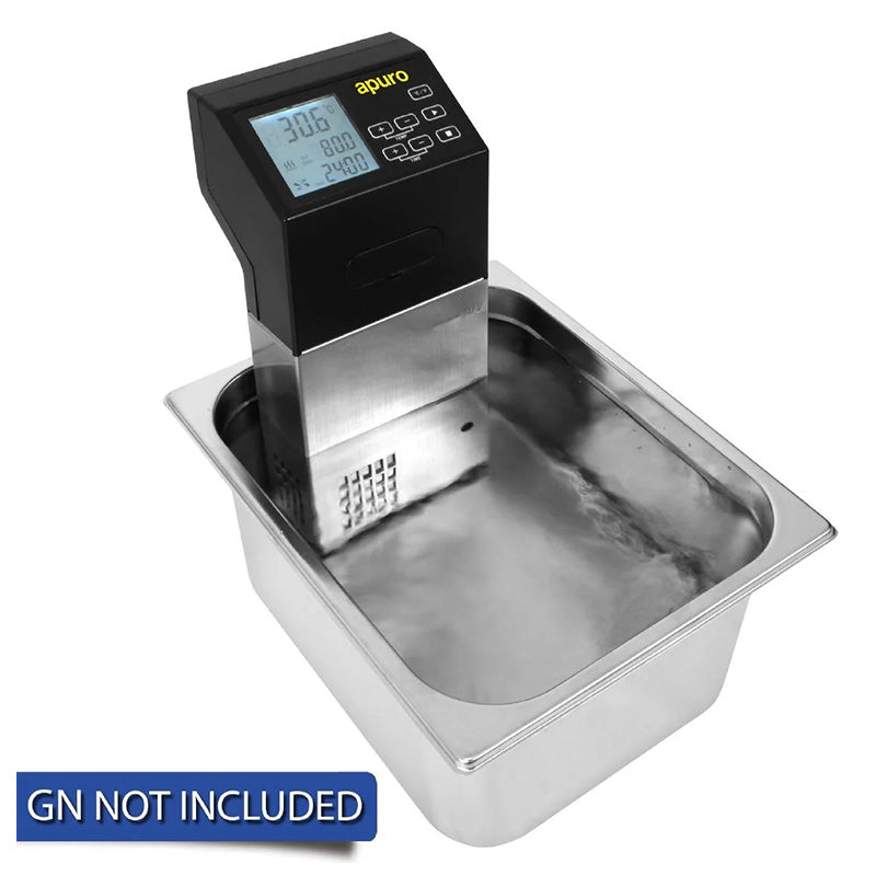 Apuro 40 Litre Portable Sous Vide Machine with Pan Top View