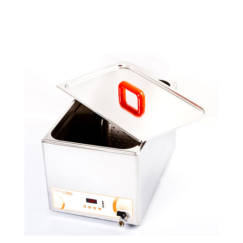 Clifton Food Range Unstirred Digital Water Bath 14 Litre Front View