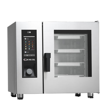Giorik Steambox Evolution Boiler Combi Oven - 6 x 11GN Front View