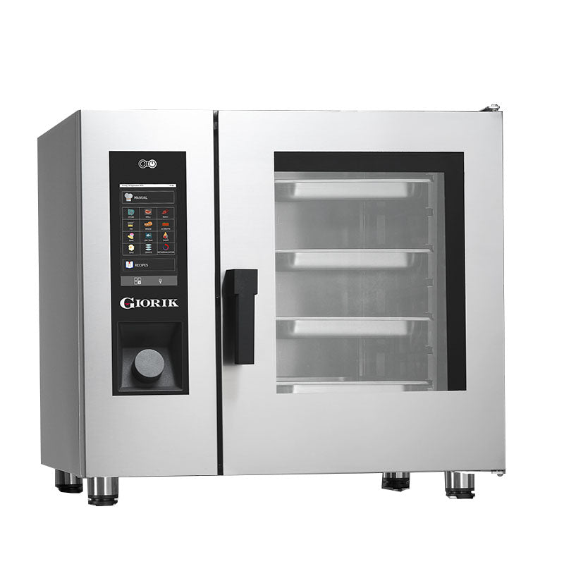 Giorik Steambox Evolution Boiler Combi Oven - 6 x 11GN Front View