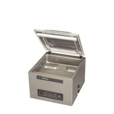 Henkelman Jumbo 42 Benchtop Vacuum Packing Machine Lid Open Front View