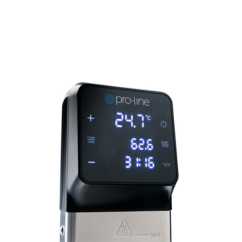 Pro-line SV-C1 Commercial Sous Vide Precision Cooker Front View Display