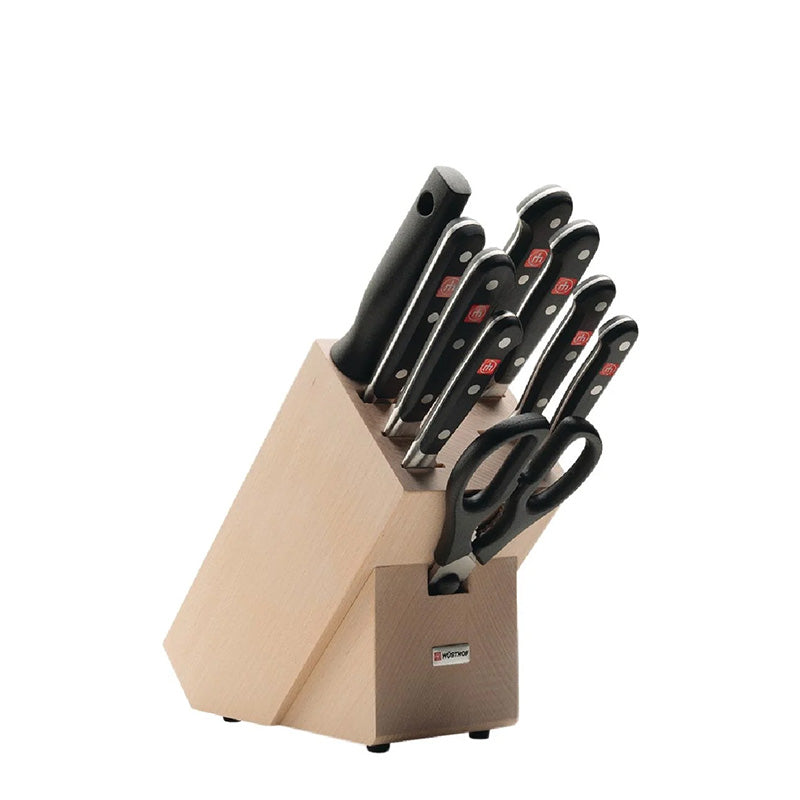 Wusthof FL401 10 Piece Classic Knife Block Set